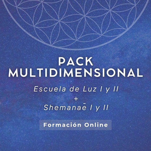 Pack multidimensional (Pack x 4 cursos)