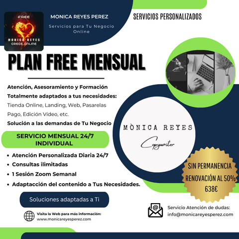 Plan FREE Mensual: Individual.