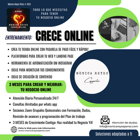 Entrenamiento: CRECE ONLINE 2025