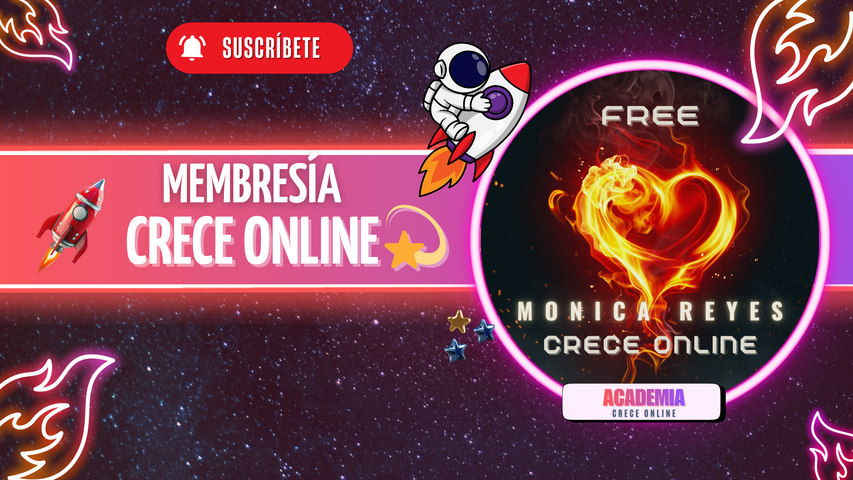 MEMBRESÍA🚀CRECE Online 2026!💫