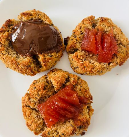Pepas de avena y coco: dulces, nutritivas y perfectas para tu embarazo y postparto