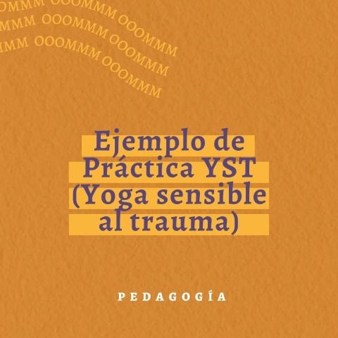 Ejemplo de práctica YST (Yoga Sensible al Trauma)