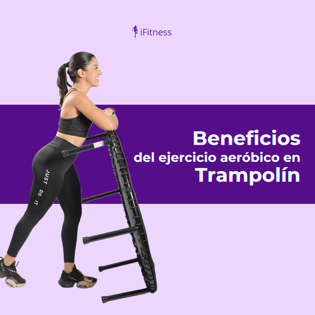 Beneficios del ejercicio aeróbico en mini trampolín