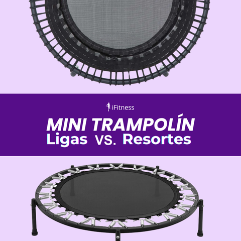 ¿Cómo elegir que Mini Trampolín comprar para mi clase de Jumping? ¿De resortes o de ligas?