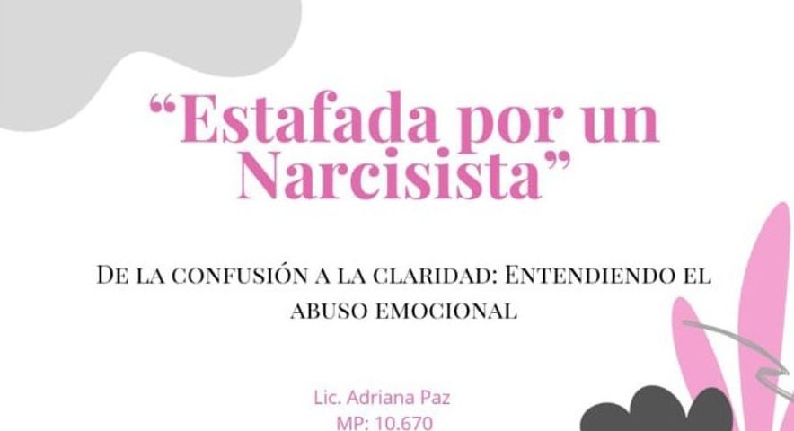 PROXIMAMENTE  - Estafada por un Narcisista 
