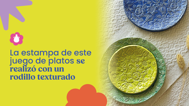 ¿No sabes pintar ni dibujar? Decorá tus piezas de cerámica con estas sencillas técnicas