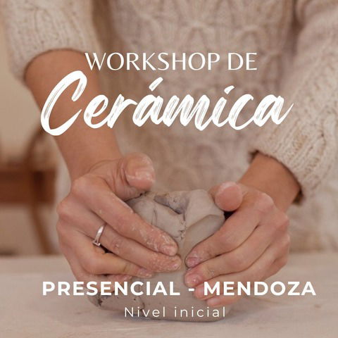 Workshop de cerámica inicial. Presencial. Edición especial Día de la Madre