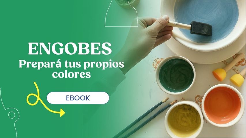 ENGOBES. Prepará tus propios colores para cerámica. 