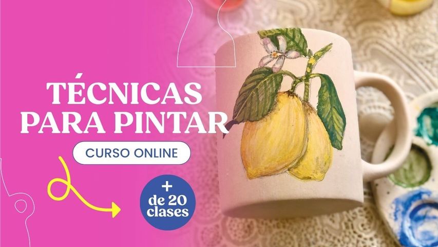 Las mejores técnicas para pintar sobre cerámica. Online