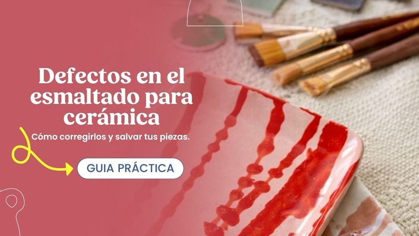 Defectos en el esmaltado para cerámica
