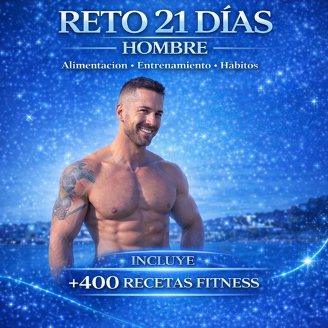 Reto 21 dias 2026 + 400 Recetas - HOMBRE