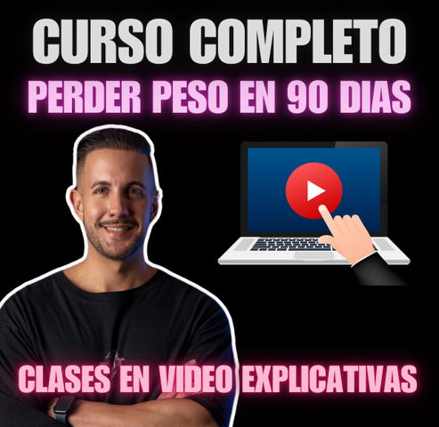 CURSO - Perder peso en 90 DIAS (Mujer)