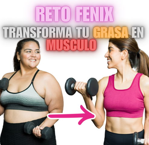 Reto TRANSFORMA GRASA en MUSCULO (mujer)