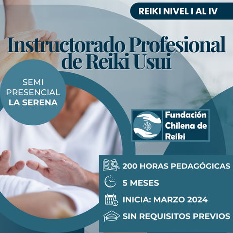 Instructorado Profesional de Reiki Usui