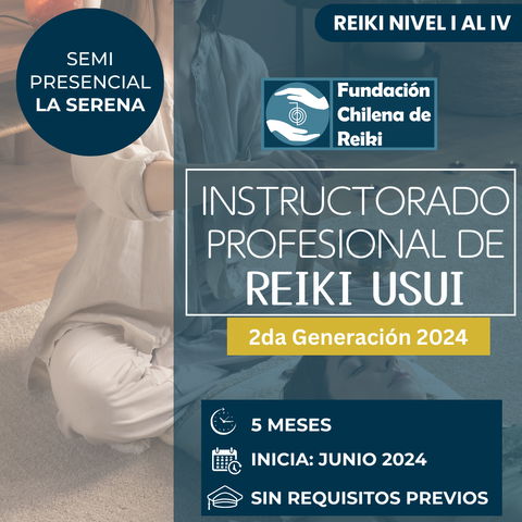 2do Instructorado de Reiki Profesional 2024