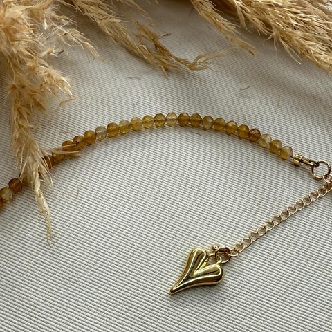 Choker Citrina: citrino