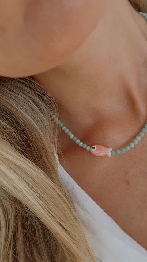 Collar Pez Amazonita