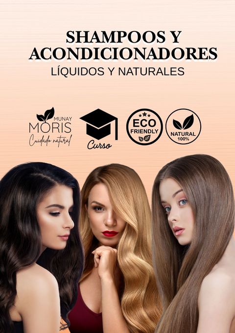 Shampoos y Acondicionadores líquidos naturales