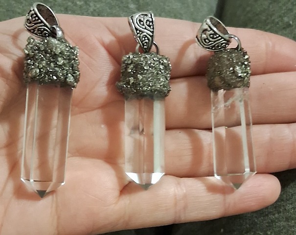 Dije Cuarzo Transparente 