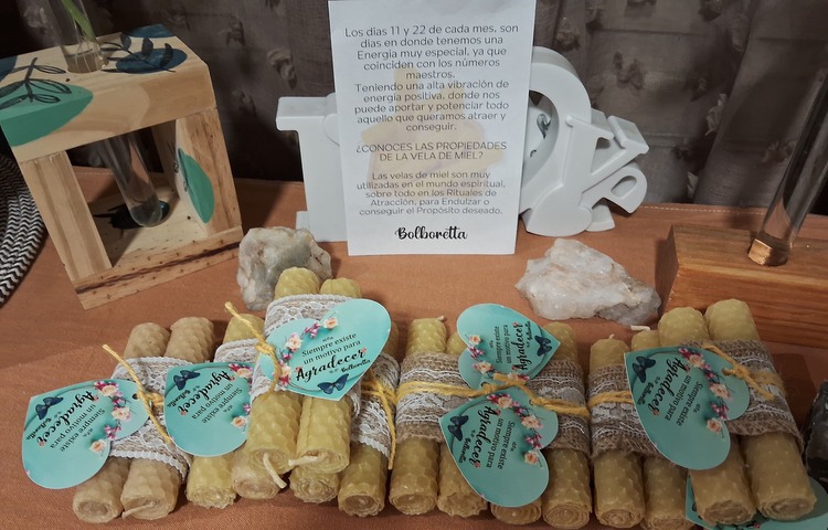 Velas de Miel Medianas
