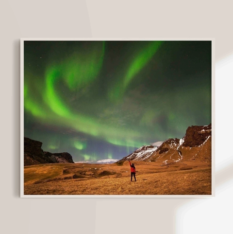 Encuentro con la aurora - Vik, Islandia