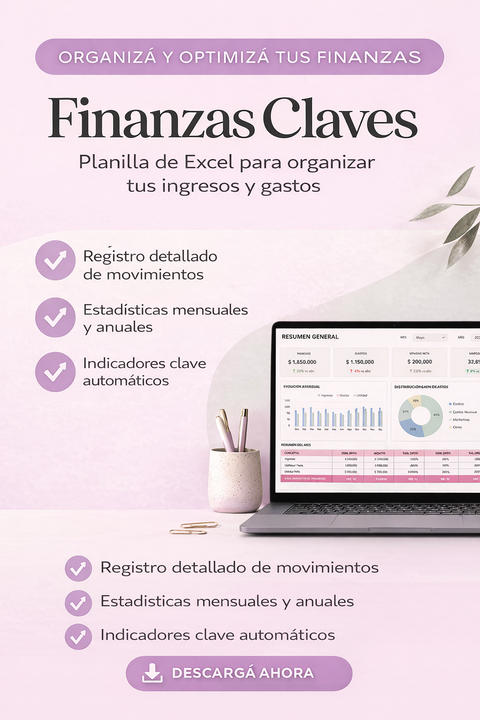 Finanzas Claves – Tablero Inteligente para tu Negocio
