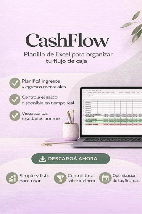 CashFlow Pro – Control de Caja y Flujo de Dinero