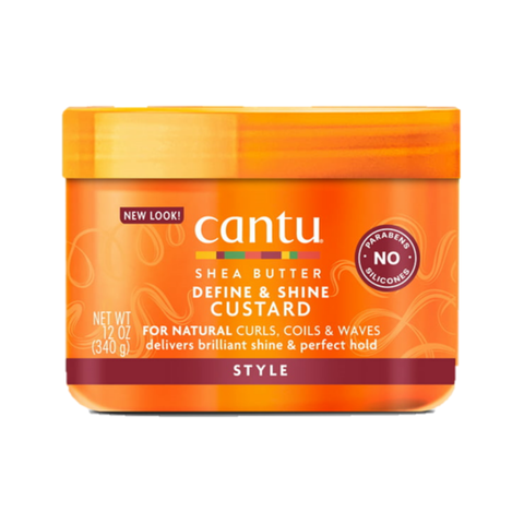 Cantu Gel Define & Shine Custard with Shea Butter