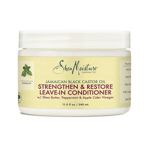 Shea Moisture Acondicionador Sin Enjuague Jamaican Black Castor Oil Strengthen & Restore