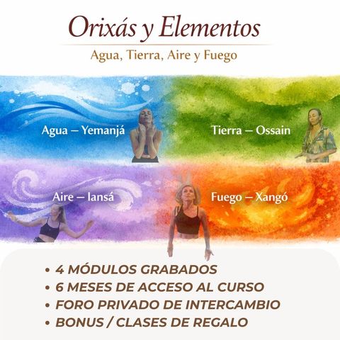 Danzas de Orixás y Elementos de la Naturaleza  