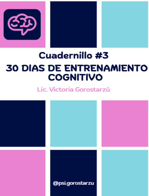 CUADERNILLO DIGITA #3: 30 DIAS DE ESTIMULACION COGNITIVA