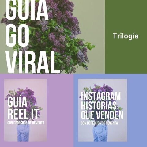 TRILOGIA ESTRATEGIAS DE CONTENIDO QUE CONVIERTE l Go viral+Historias que venden+ Guía Reel It+ MRR