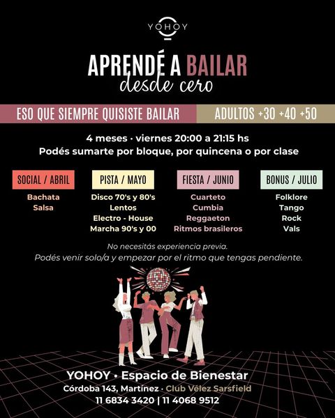 APRENDÉ A BAILAR DESDE CERO