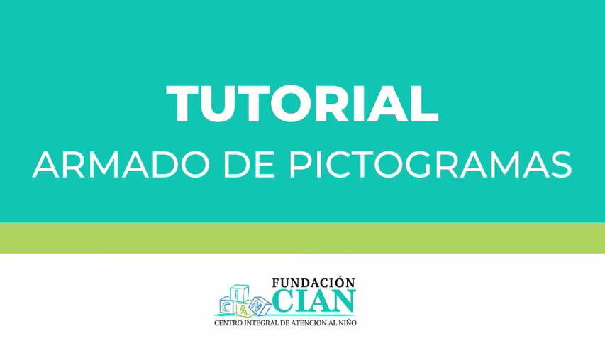 TUTORIAL DE PICTOGRAMAS