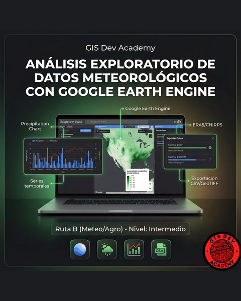 Análisis Exploratorio de Datos Meteorológicos con Google Earth Engine