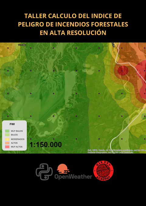 Cálculo del Índice de Peligro de Incendios Forestales