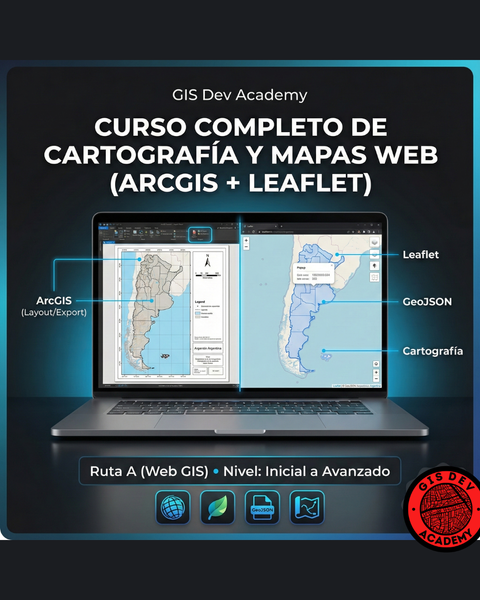Curso Completo de Cartografía y Mapas Web (ArcGIS + Leaflet)