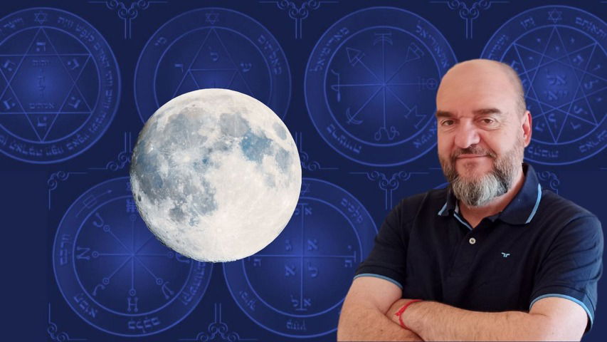 Kabalá Sellos de Salomón Pentáculos de la Luna - Emociones