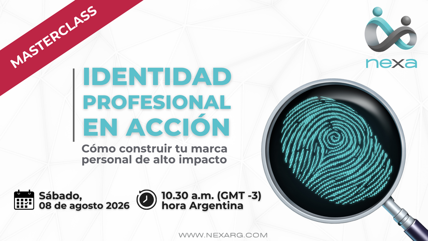 MASTERCLASS: Identidad profesional en acción: Marca personal de alto Impacto 