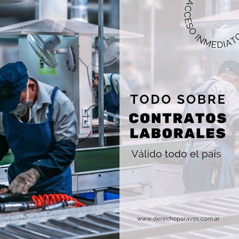 CURSO CONTRATOS DE TRABAJO