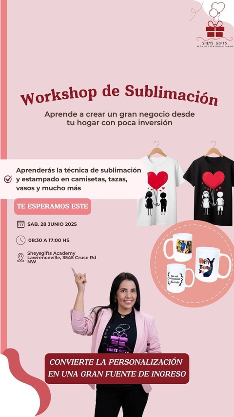 Workshop de Sublimacion