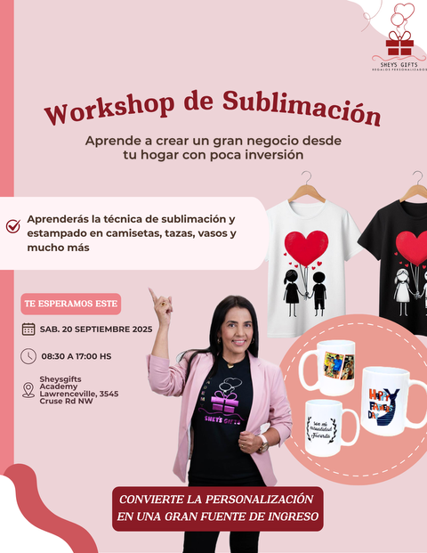 curso sublimacion y personalizacion 