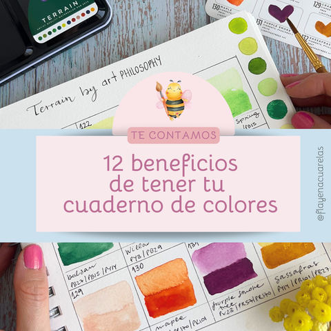 La Importancia de Tener un Cuaderno de Colores en tu Viaje con las Acuarelas