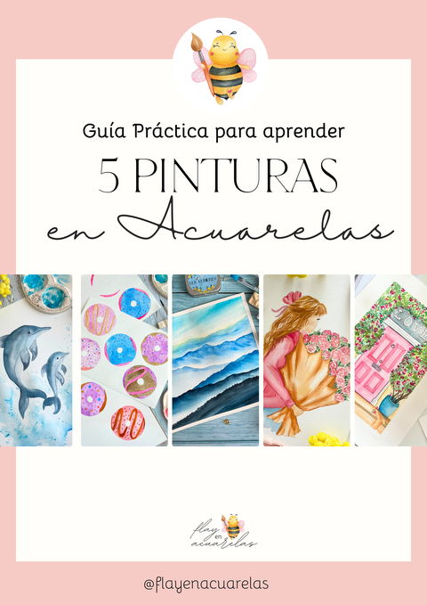  Guía Práctica para Aprender 5 Pinturas en Acuarelas - ¡Descárgala Online!