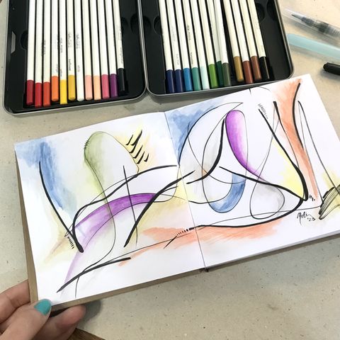 DIBUJO creativo para soltar tensiones