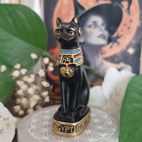 Figura Diosa Bastet, protección del hogar