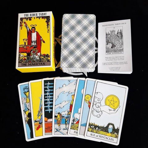 Tarot Rider, ingles y español