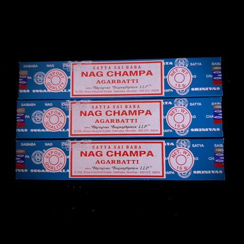 Incienso Nag Champa 3 unid, armonia y equilibrio