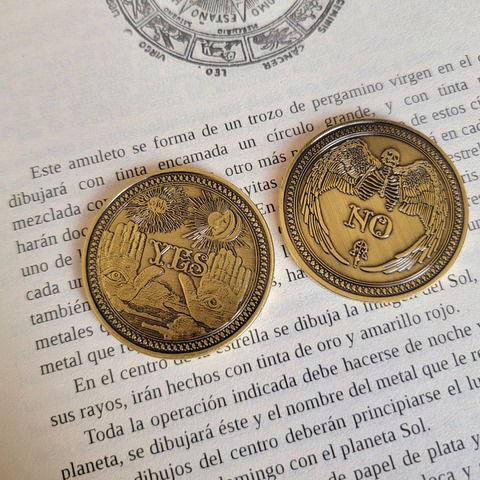 Moneda de adivinación