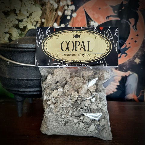 Copal, resina natural